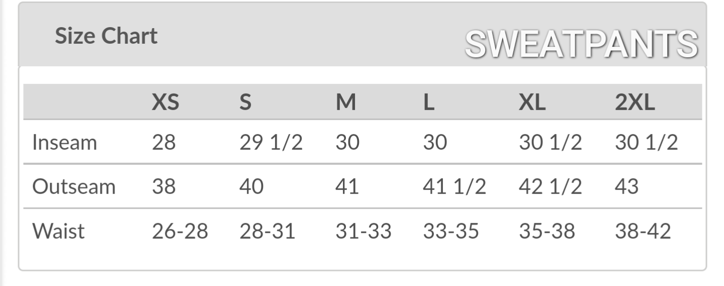 XL SACRED SWEATPANTS • UNISEX