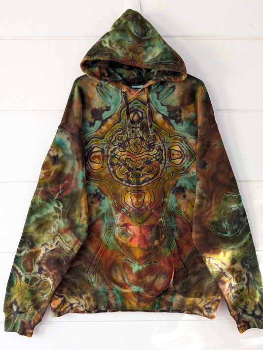 LARGE SACRED MANDALA HOODIE