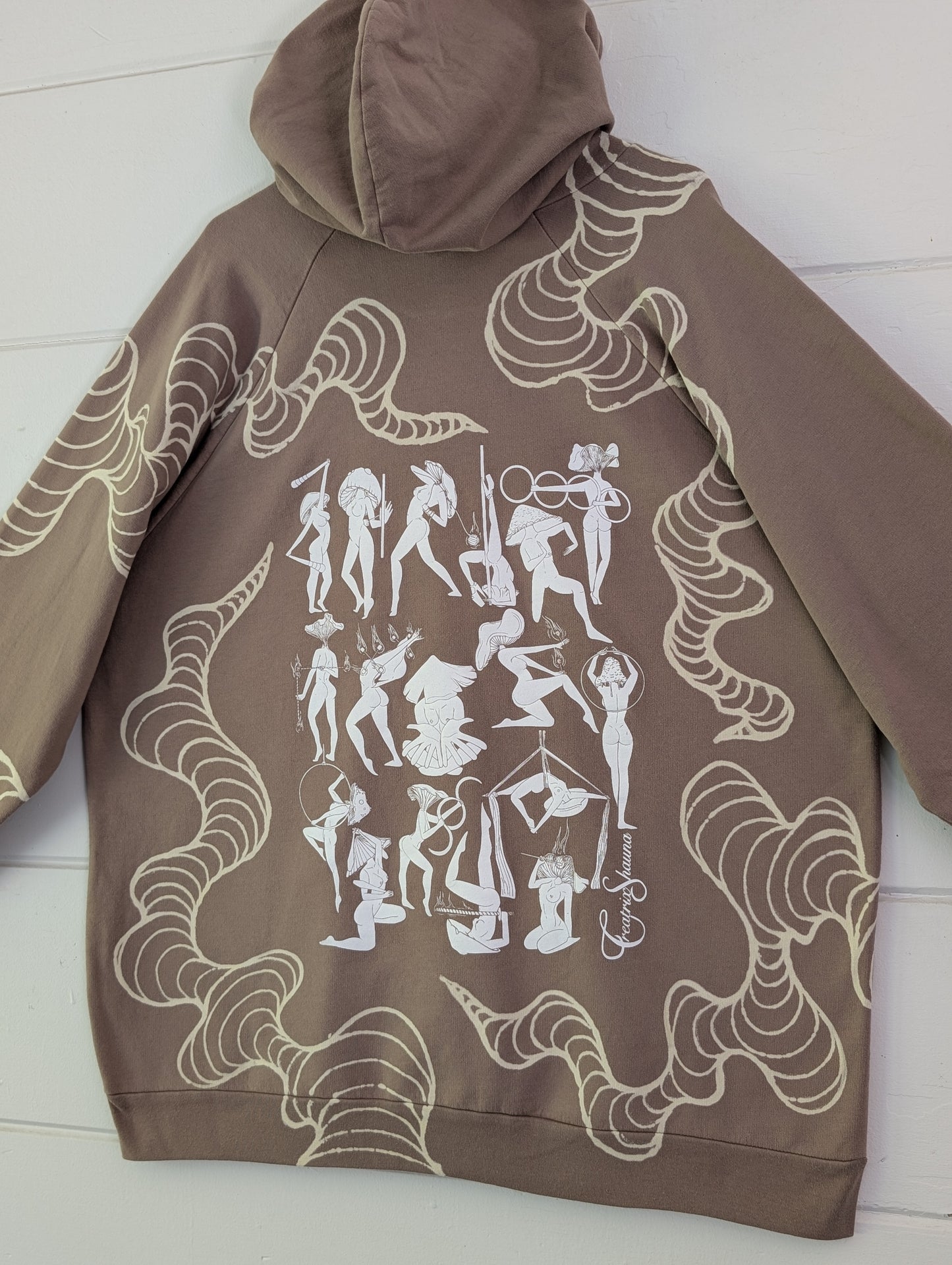 2XL Spun Babes Hoodie • Sacred Vision x Creatrix Shauna