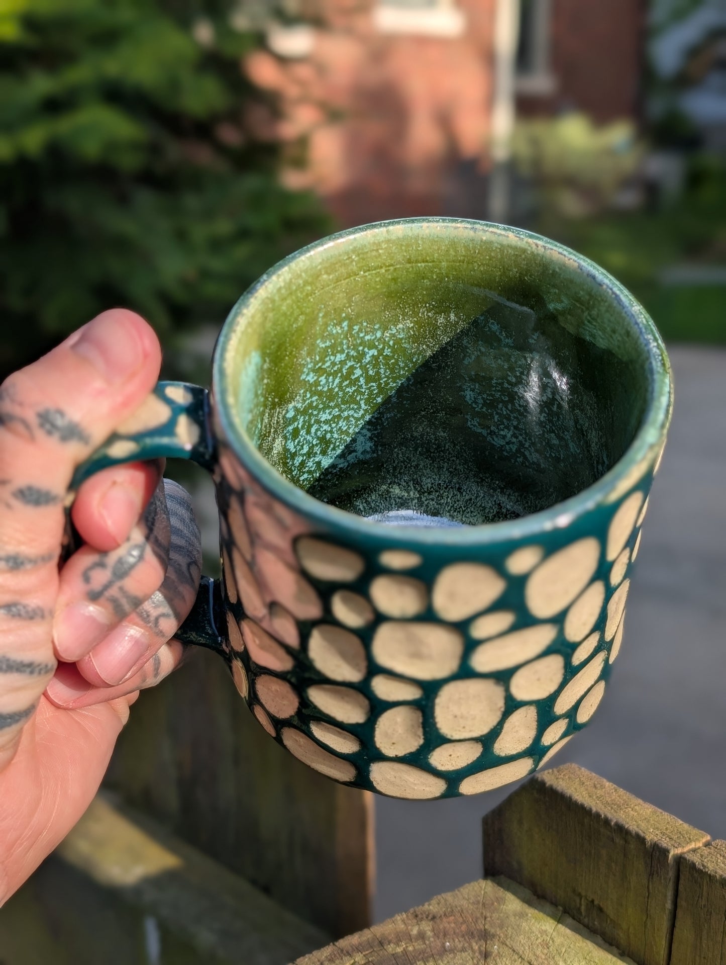 Carved Mug • 16 oz