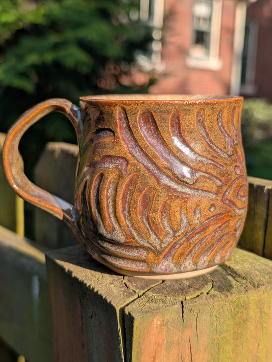 Carved Mug • 9.5 oz