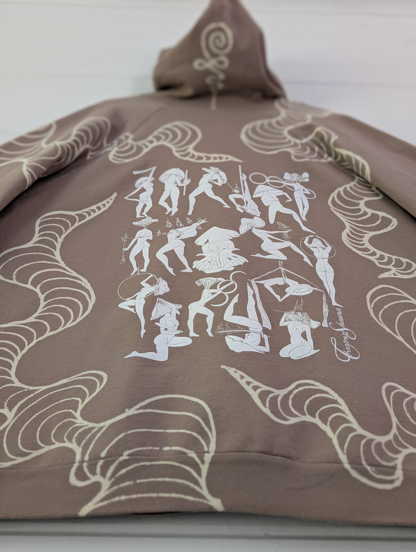 2XL Spun Babes Hoodie • Sacred Vision x Creatrix Shauna