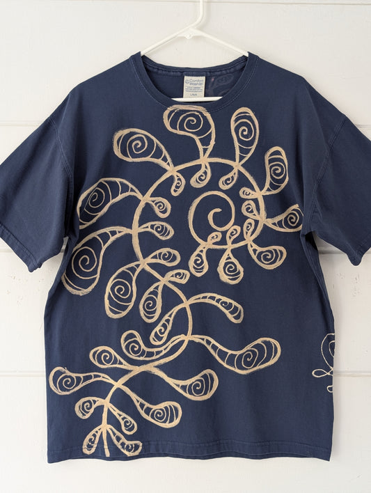 🌱 Sprouted Navy • Large