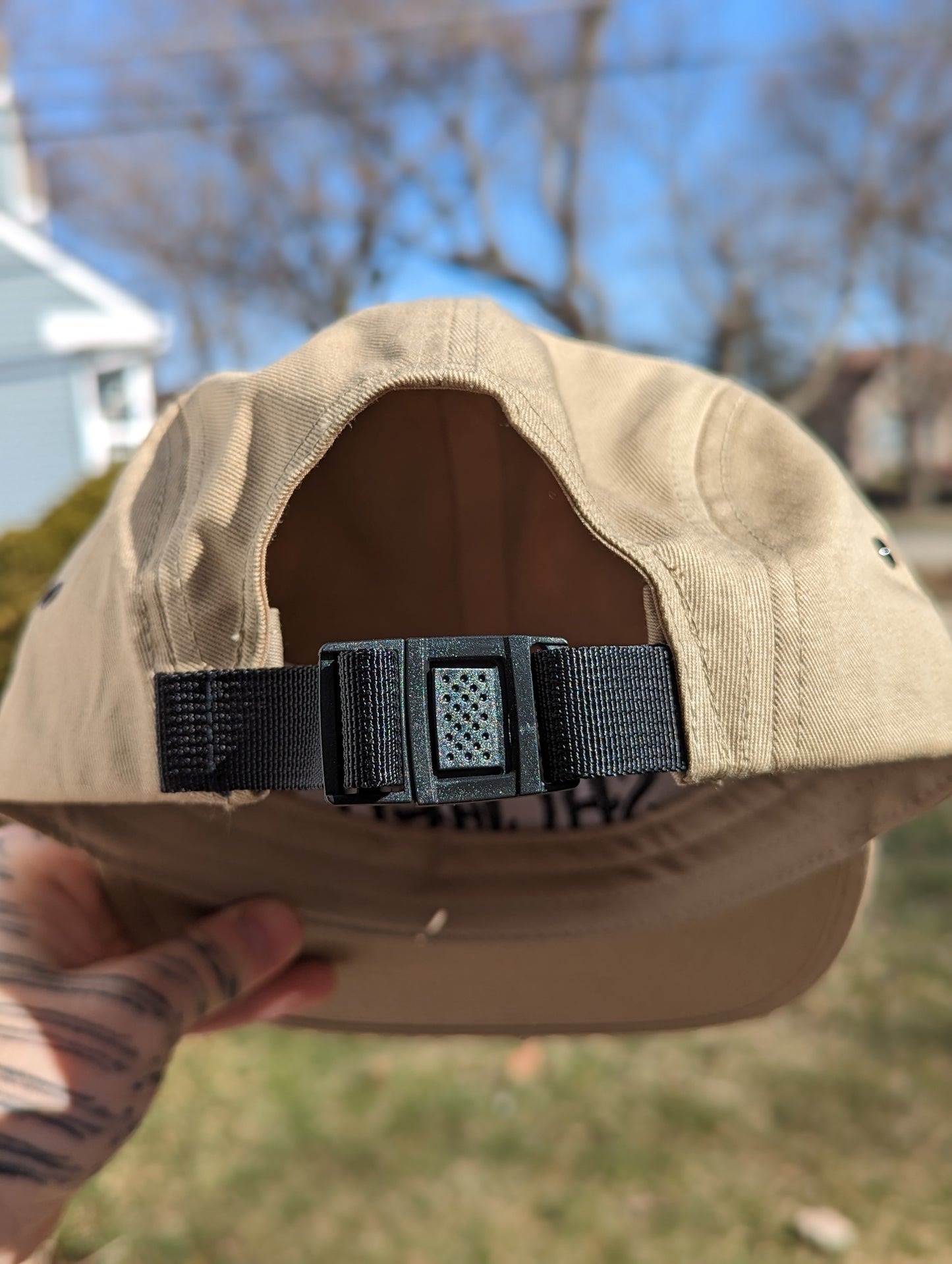 Sacred 5 Panel Hat - Khaki